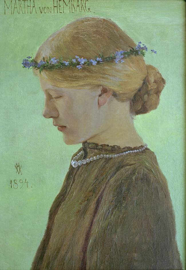 Martha de Hembarg Heinrich Vogeler
