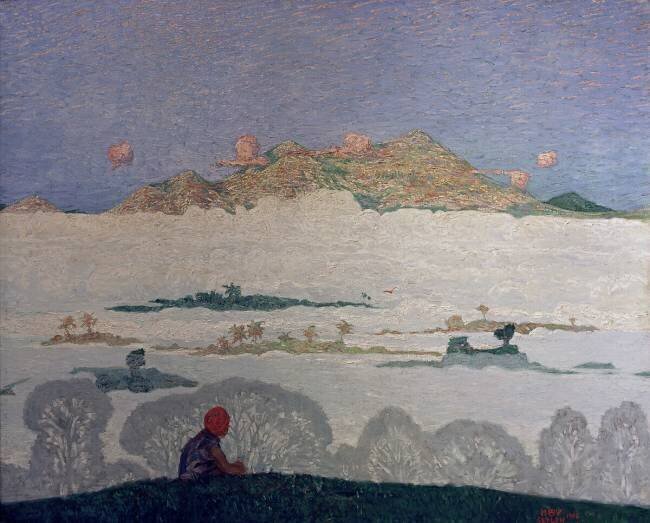 Matin brumeux à Ceylan Heinrich Vogeler