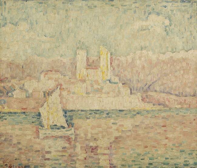 Matin à Antibes Paul Signac