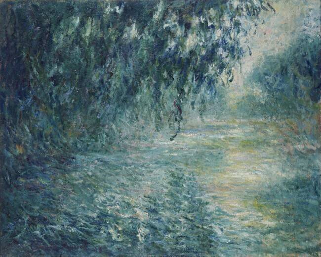 Matin sur la Seine Claude Monet