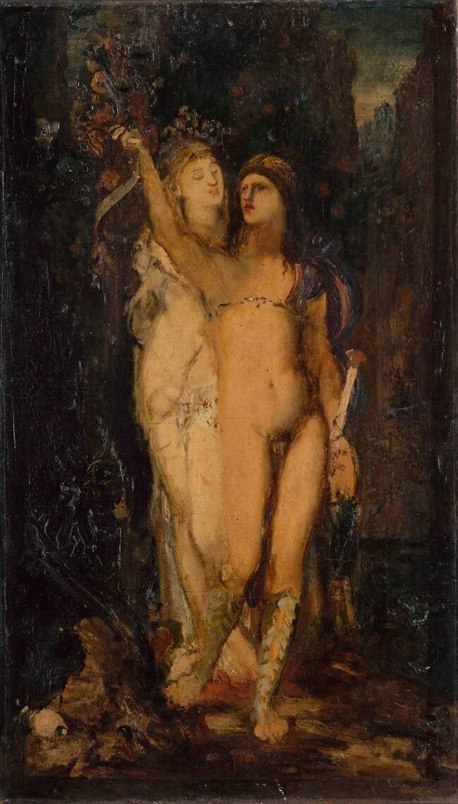 Médée et Jason Gustave Moreau