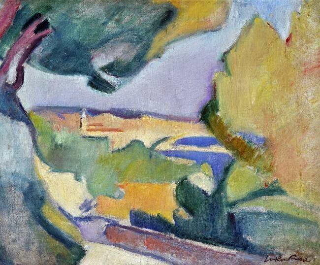 Mediterranean landscape Achille Emile Othon Friesz
