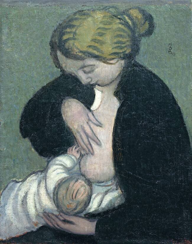 Mère en Chemise Noire Maurice Denis