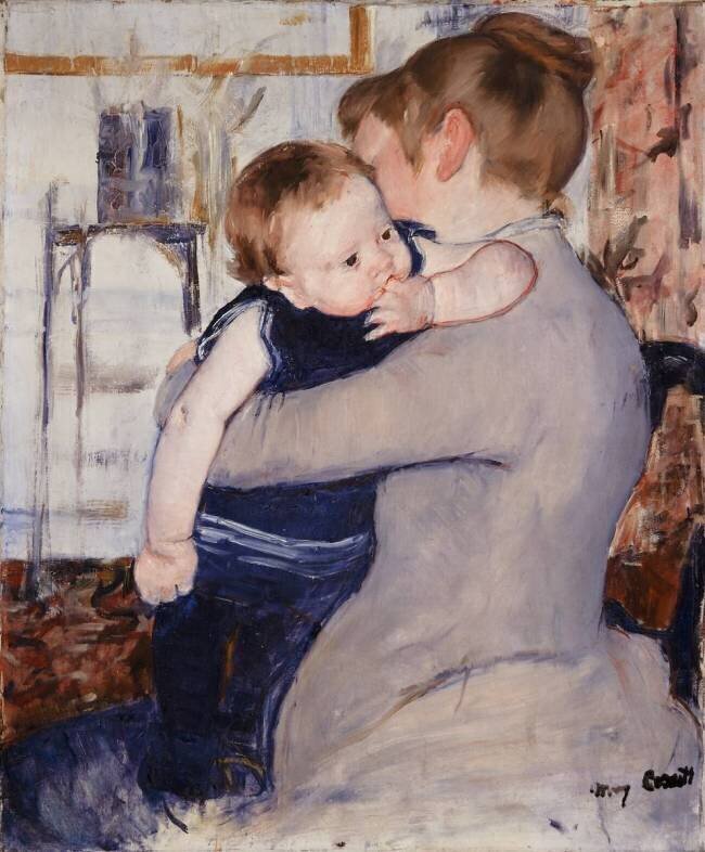 Mère à l'Enfant Mary Cassatt