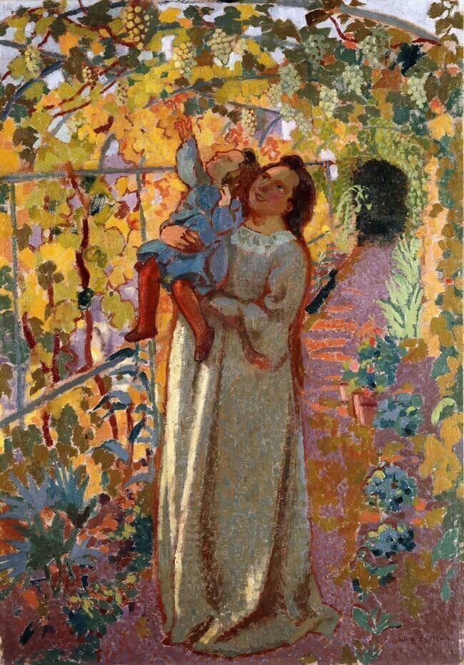 Mère et Enfant sous la Vigne Maurice Denis