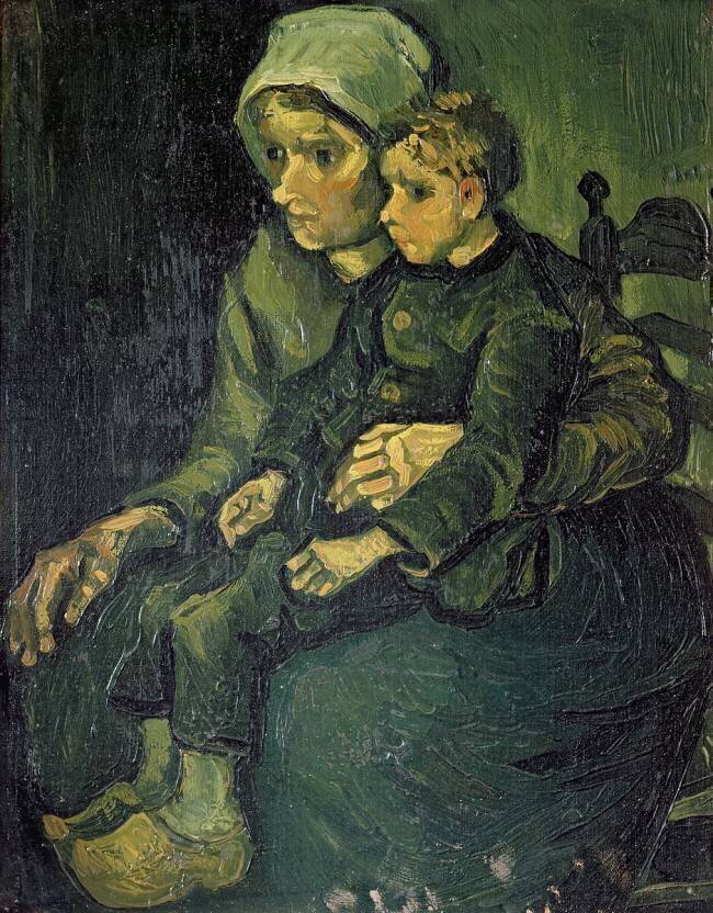 Mère et son enfant Vincent van Gogh
