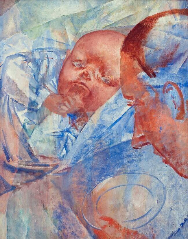 Mère et son enfant Kuzma Sergeevich Petrov-Vodkin