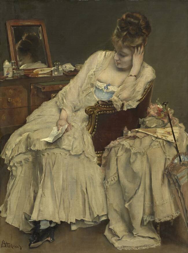 Memories and Regrets Alfred Stevens