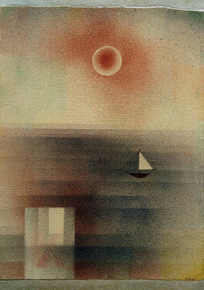 Mer calme à Z Paul Klee