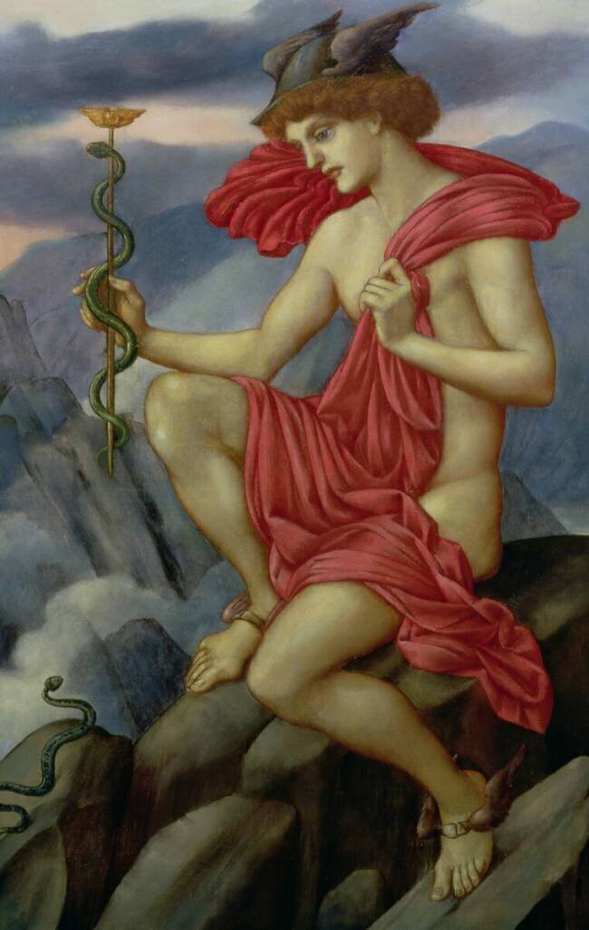 Mercury Evelyn de Morgan