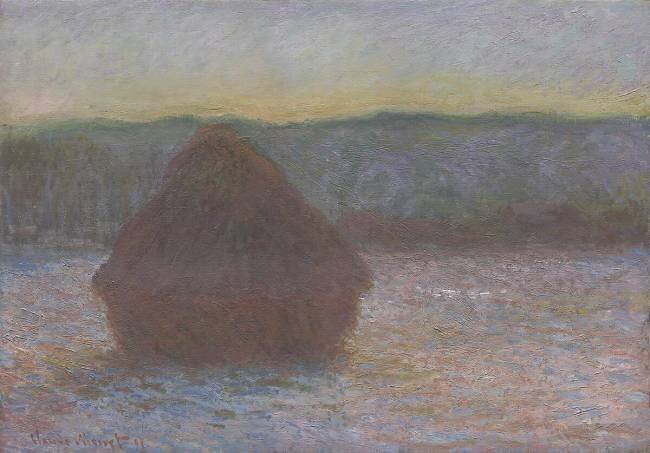 Meule de foin Claude Monet