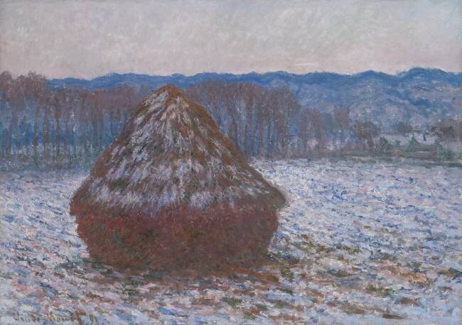 Meule de foin Claude Monet