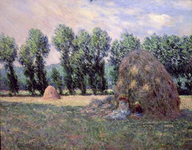 Meules de foin Claude Monet