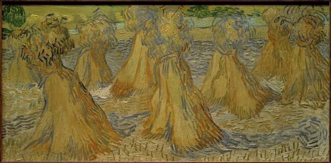 Meules de foin Vincent van Gogh