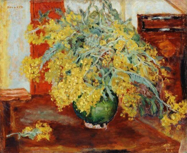 Mimosas Pierre Bonnard