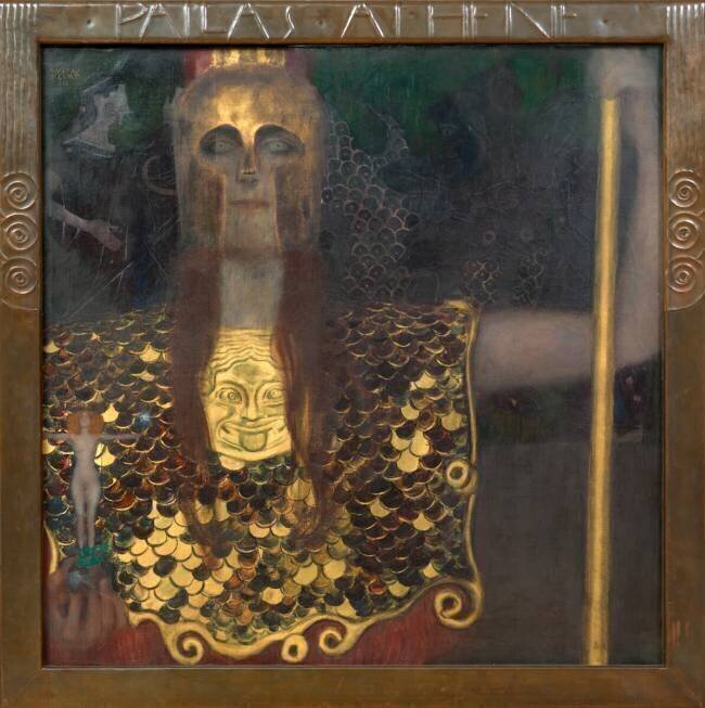 "Minerve" ou "Pallas Athena" Gustav Klimt