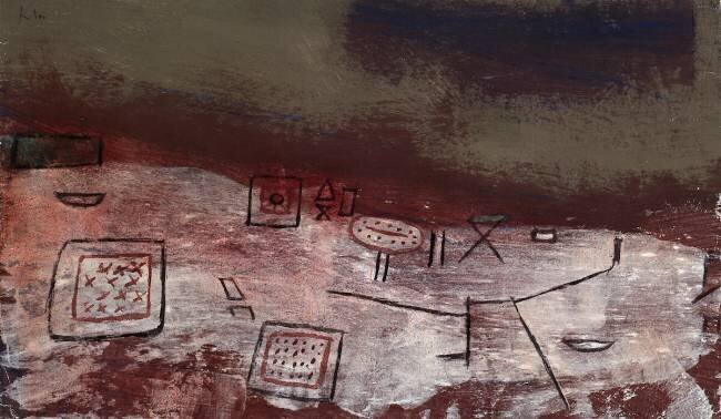 Moeblierte Arktis (Arctique Meuble) Paul Klee