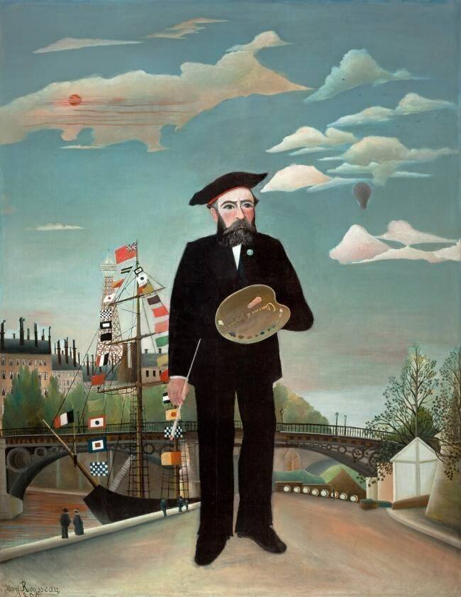 Moi-même : Portrait-Paysage Henri Rousseau