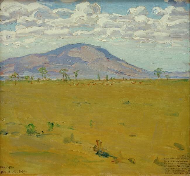 Mont Kenya - Plaine de Wakamba Akseli Gallen-Kallela