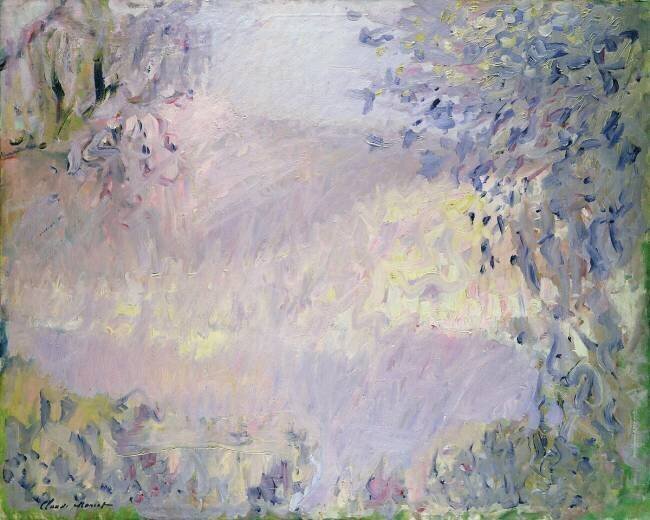 Monte Carlo : vue de Roquebrune Claude Monet