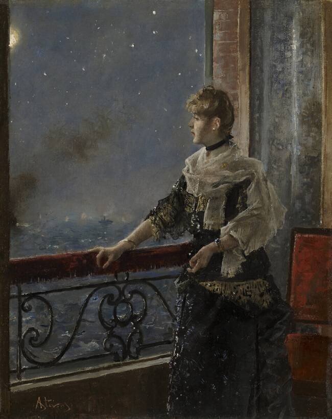 Moonlight Alfred Stevens