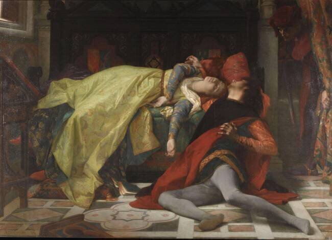 Mort de Francesca de Rimini et de Paolo Malatesta Alexandre Cabanel