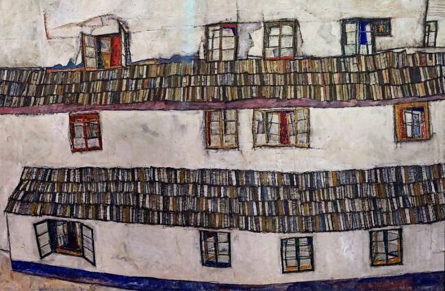 Mur de Fenêtres Egon Schiele