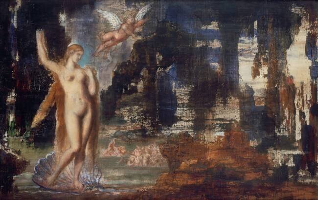 Naissance de Vénus Gustave Moreau
