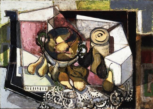 Nature morte avec des poires Alfred Henry Maurer