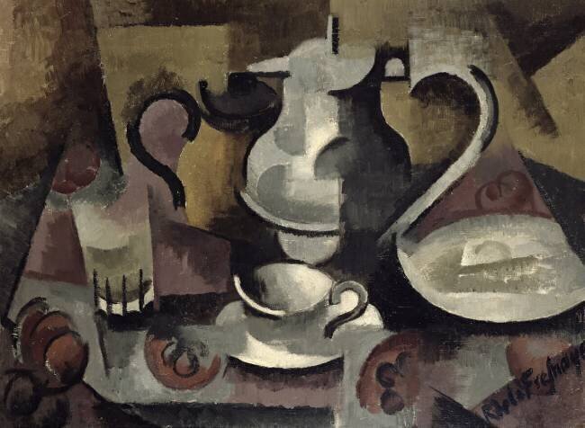 Nature morte avec trois poignées Roger de La Fresnaye