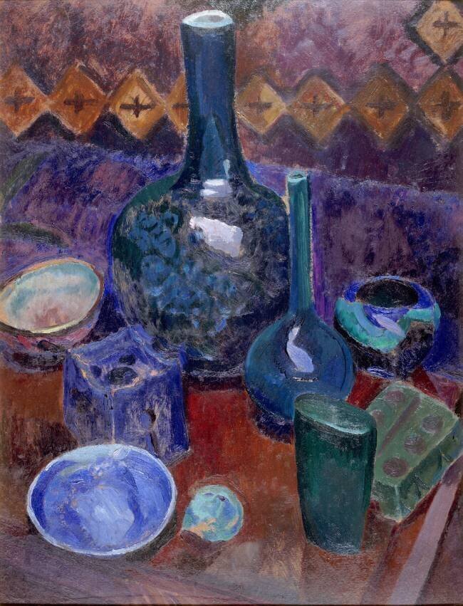 Nature morte bleue Robert Delaunay