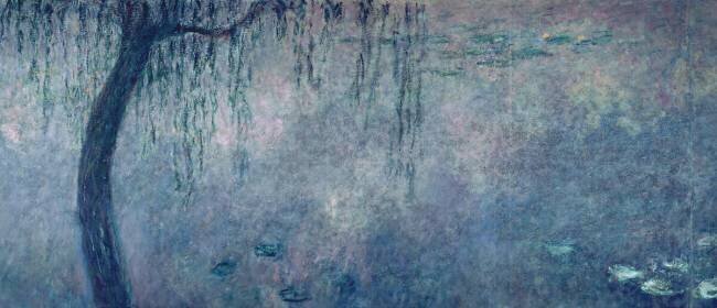 Nénuphars : deux saules pleureurs Claude Monet