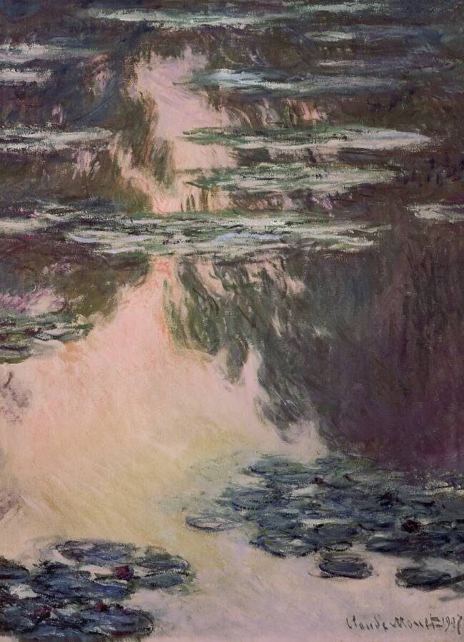 Nénuphars et saules pleureurs Claude Monet