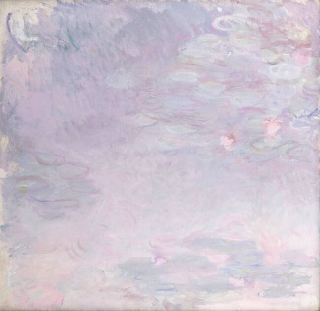 Nénuphars pâles Claude Monet