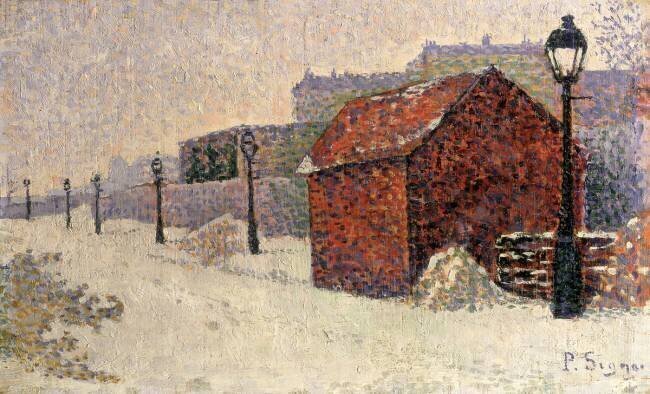 Neige, Butte Montmartre Paul Signac