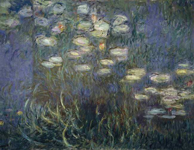 Nenuphars (detail) Claude Monet