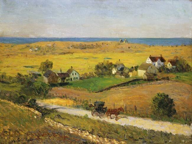 Paysages de Nouvelle-Angleterre William James Glackens