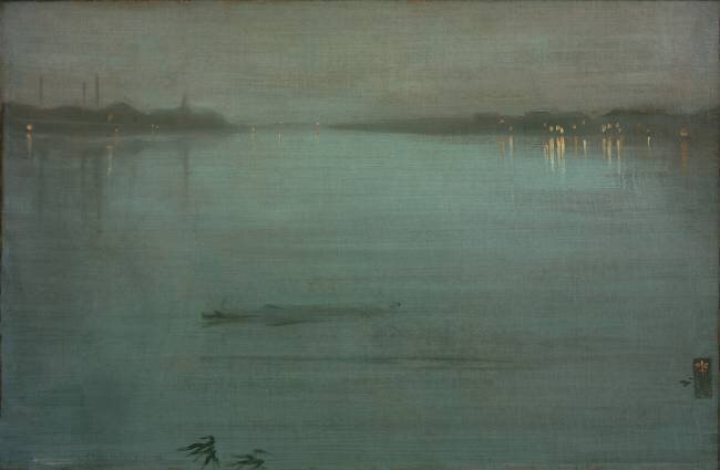 Nocturne en bleu et argent : Cremorne Lights James Abbott McNeill Whistler