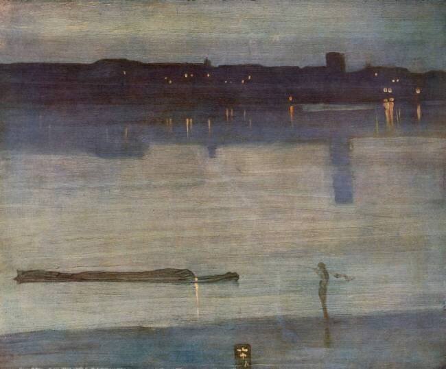 Nocturne in Blue and Green James Abbott McNeill Whistler