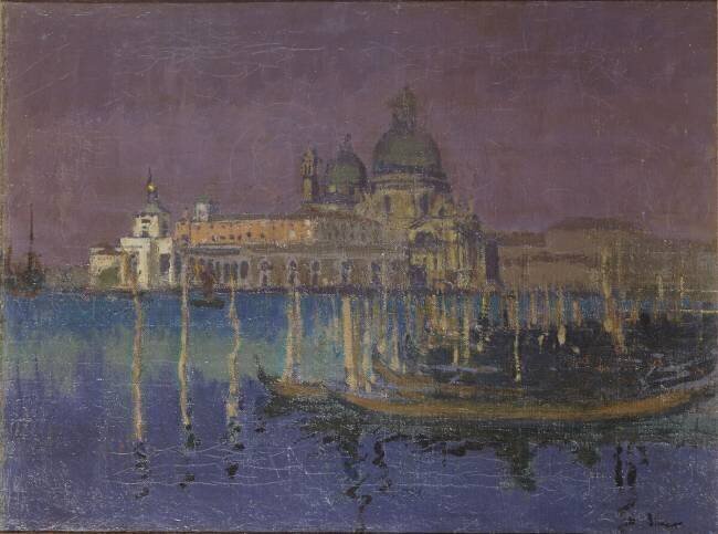 Nocturne: The Dogana and Santa Maria della Salute Walter Richard Sickert