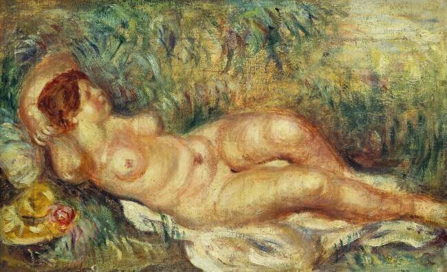 Nu allongé Auguste Renoir