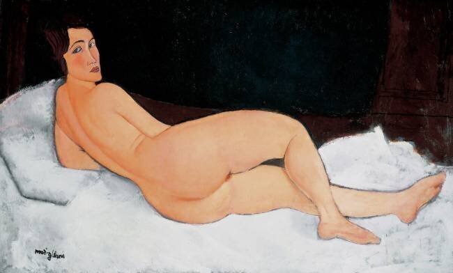 Nu au repos Amedeo Modigliani