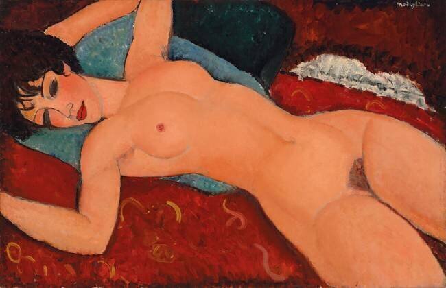 Nu couché Amedeo Modigliani