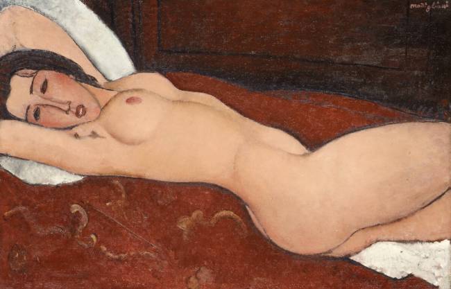 Nu couché Amedeo Modigliani