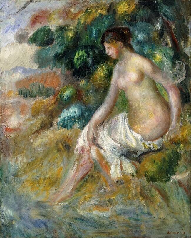 Nu dans une forêt Auguste Renoir