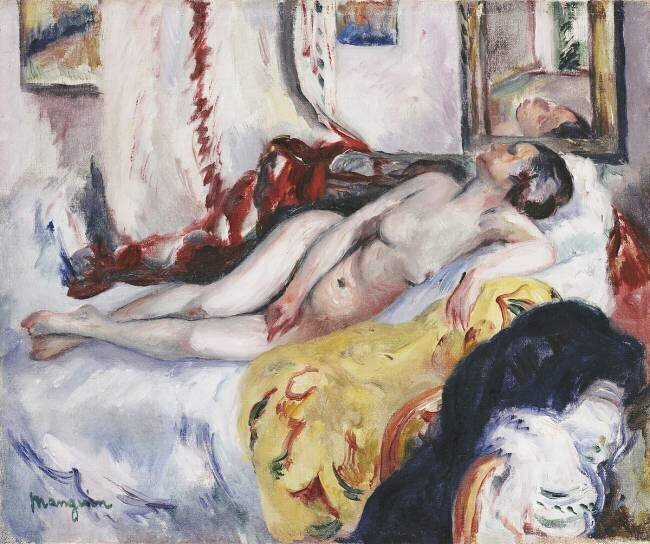 Nu Dormant Henri-Charles Manguin