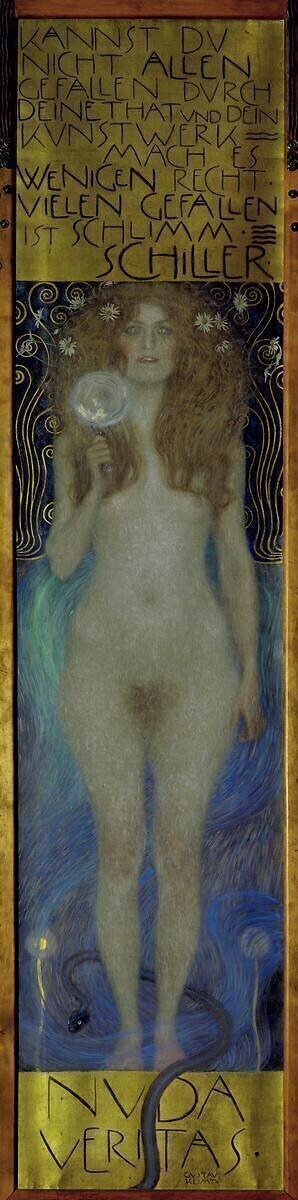 Nuda Veritas Gustav Klimt