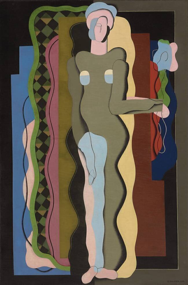 Nude with Flower Georges Valmier