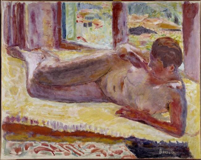 Nue couchée Pierre Bonnard