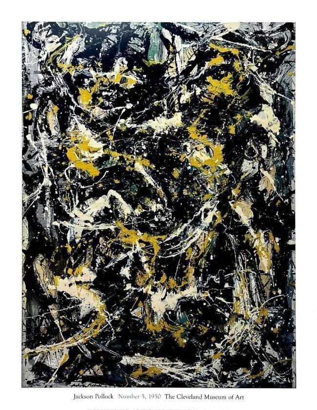 Numéro 5, 1950 Jackson Pollock